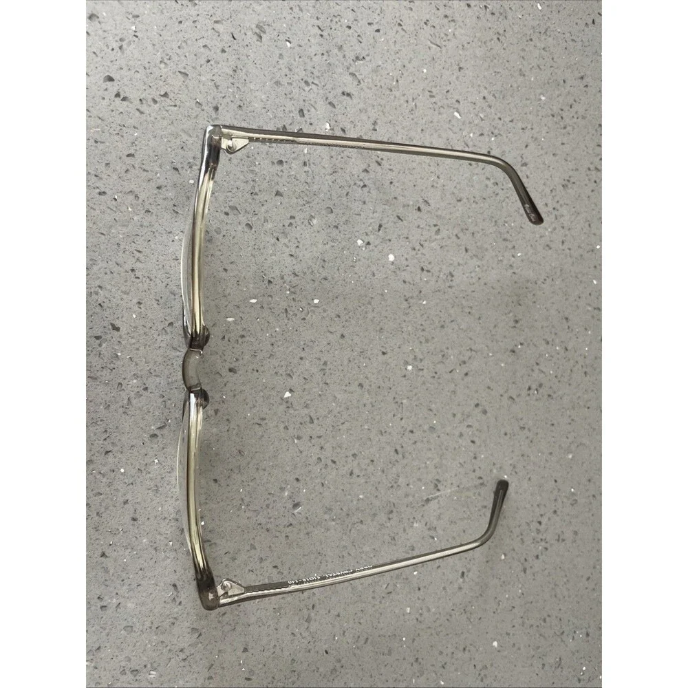 Gramercy Grey Crystal 51-18-140 Plastic Eyeglasses Frames ONLY full rim oval